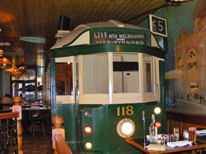 Perth Melbourne tram restaurant