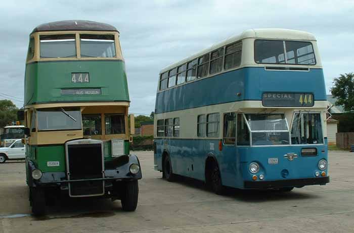 Sydney Buses Leyland Atlantean PMC 1224 and Titan OPD2/1 2761