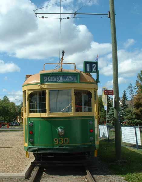 Melbourne Class W6 tram 930