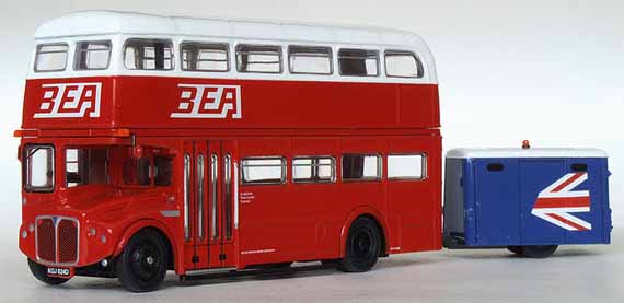 36202 RMA Routemaster & Trailer BRITISH EUROPEAN AIRWAYS.