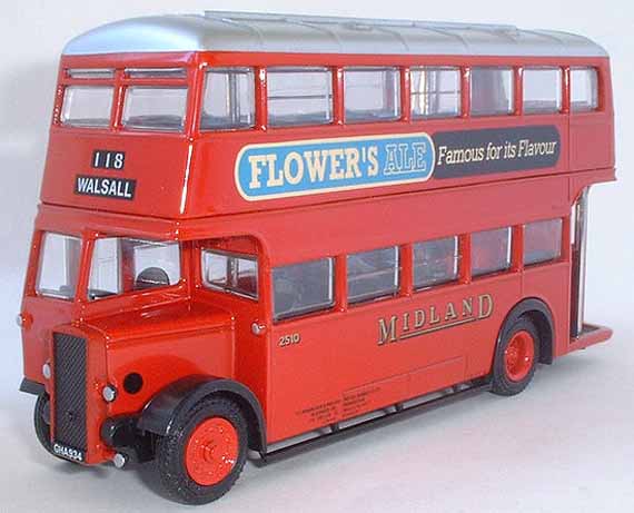 Daimler CWA6 Weymann Utility Bus MIDLAND RED.