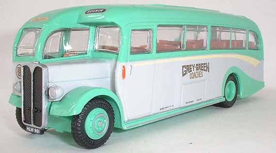 25302 AEC Duple Coach GREY GREEN