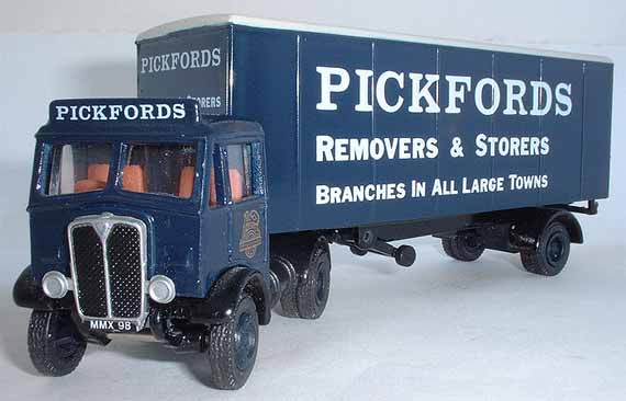 A.E.C. Articulated Box Van -19502