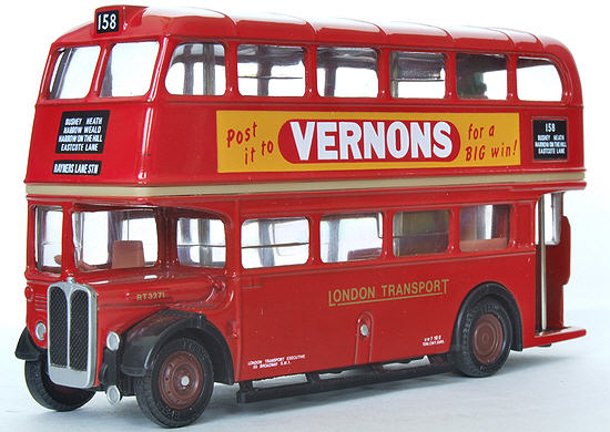 16404 AEC roof box RT Bus LONDON TRANSPORT CENTRAL AREA.