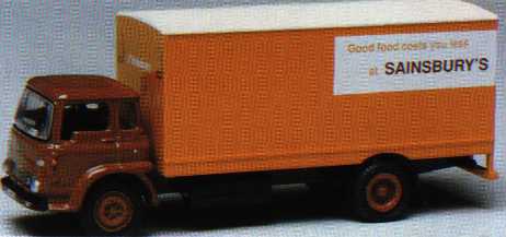 22902 Bedford TK Short Box SAINSBURY'S