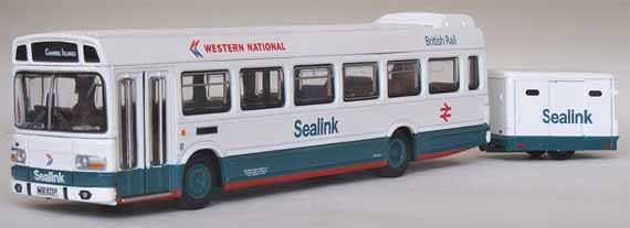 99647 Leyland National MkII Long + Trailer BRITISH RAILWAYS SEALINK.