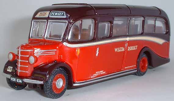 Wilts & Dorset Bedford OB Duple Vista deluxe