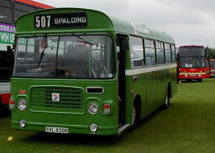 Lincolnshire Bristol LH6L ECW 1045