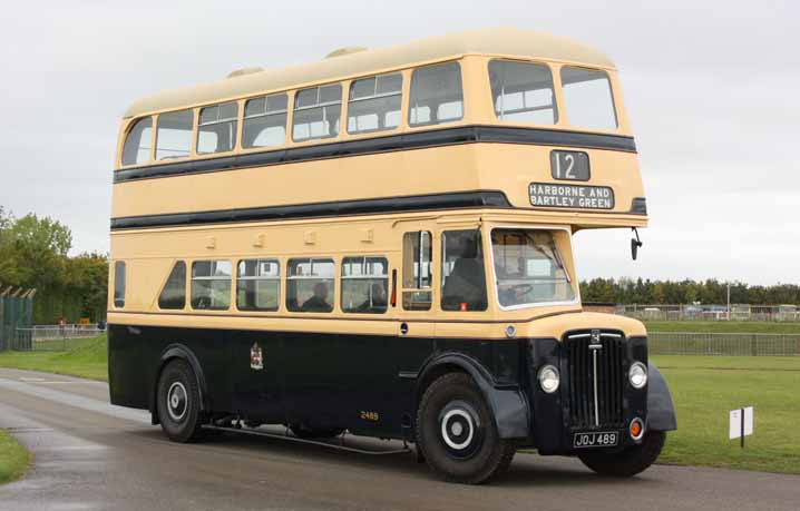 Birmingham City Transport Crossley DD42 2489