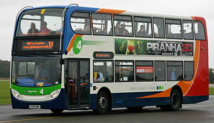 Stagecoach United Counties Scania N230UD ADL Enviro400 15606