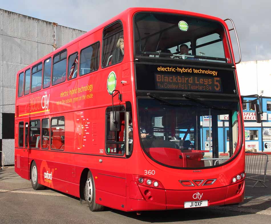 Oxford Volvo B5LH Wright hybrid 360