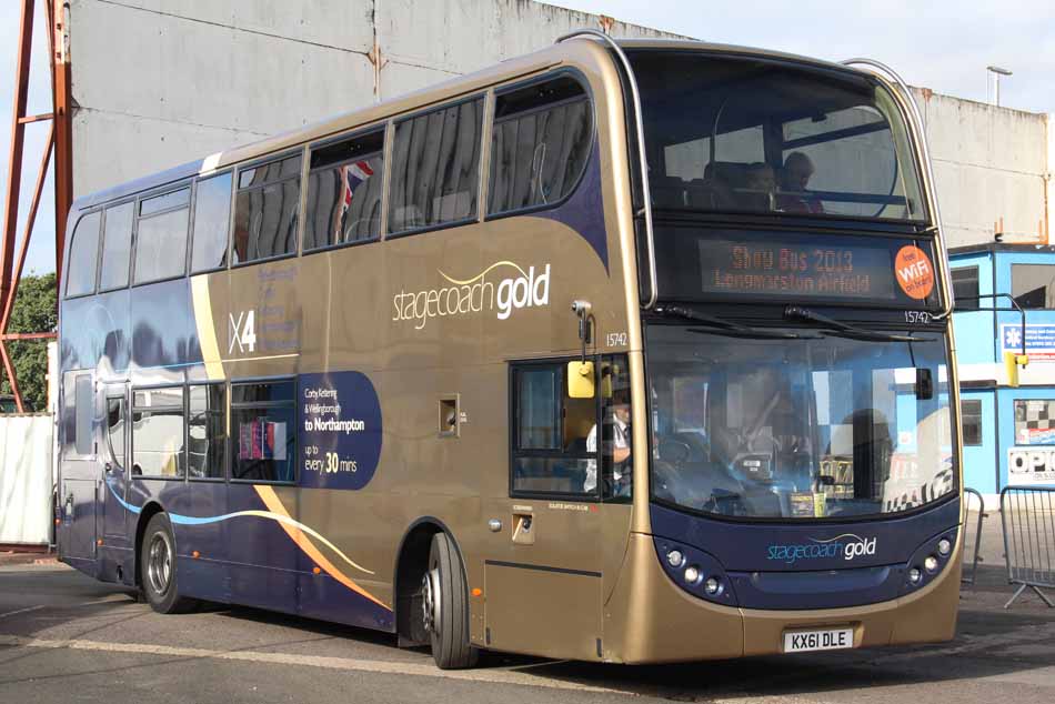 Stagecoach Midlands Scania N230UD ADL Enviro400 15742