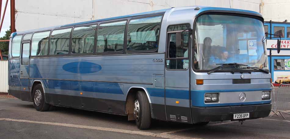 Webbs Coaches Mercedes O303 F235OFP