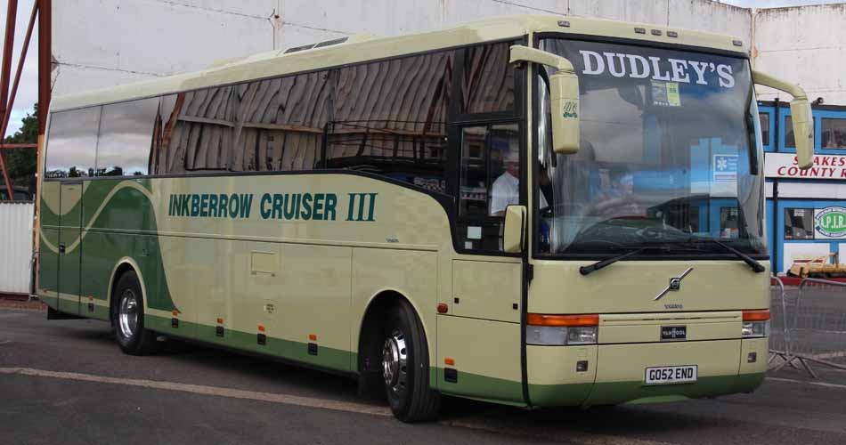 Dudley Coaches Volvo B12M Van Hool GO52END