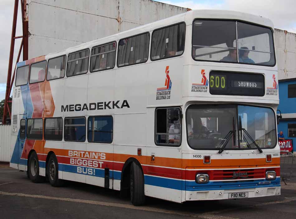 Stagecoach Megadekka Leyland Olympian Alesander 14000