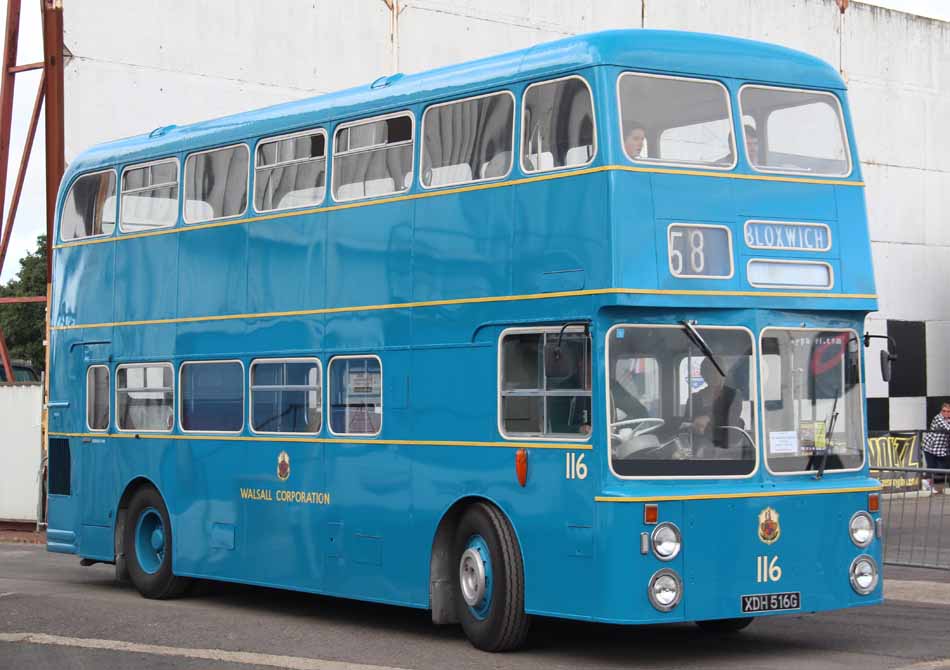 Walsall Daimler Fleetline Northern Counties 116