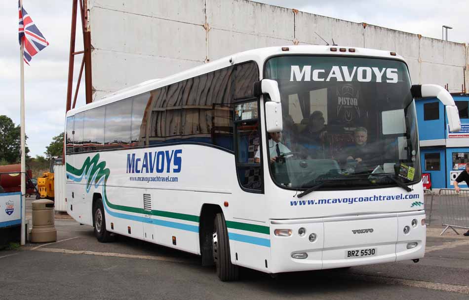 McAvoys Volvo B12B Plaxton Panther BRZ5530