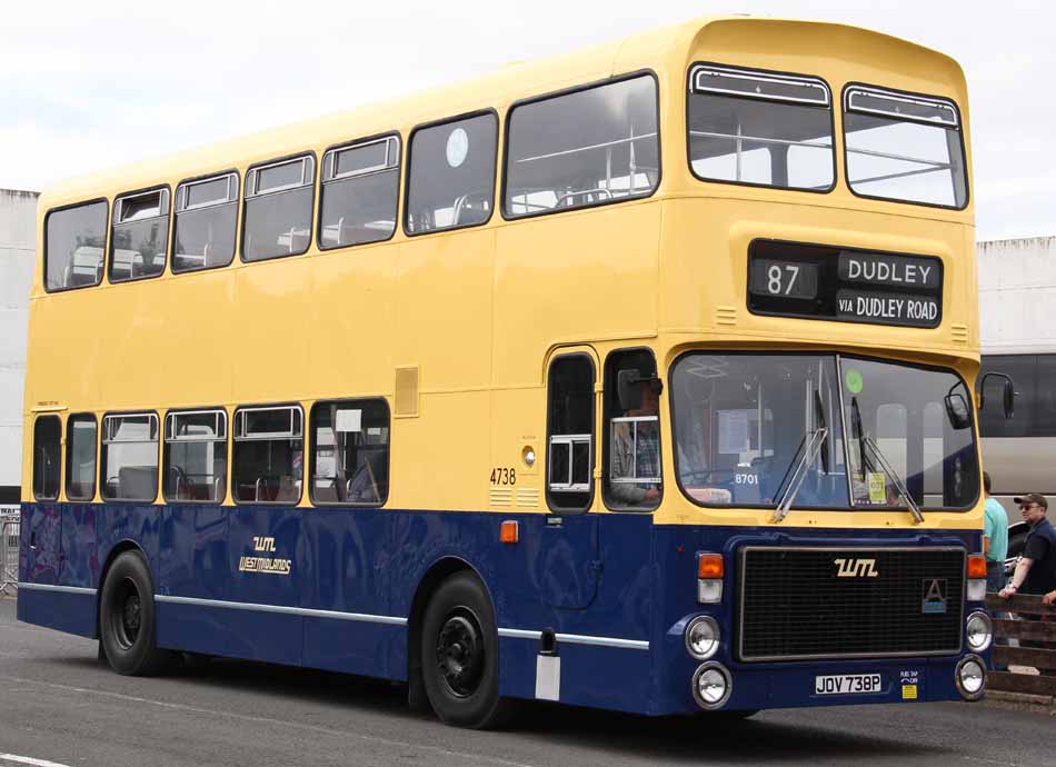 West Midlands PTE Volvo Ailsa Alexander 4738