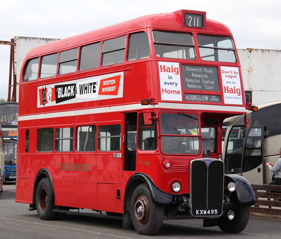 London Transport AEC Regent 3RT Saunders RT1396