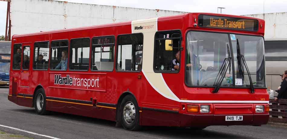 Wardle Transport Scania L113CRL Plaxton 3419