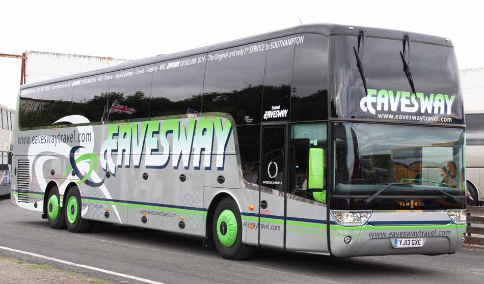 Eavesway Van Hool TX Altano YJ13GXC