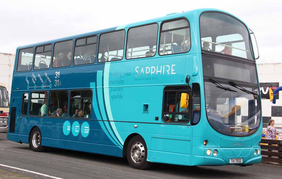 Arriva Midlands Volvo B7TL Wright Eclipse Sapphire 7002