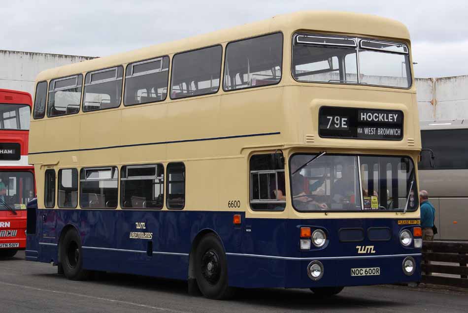 West Midlands PTE Daimler Fleetline Park Royal 6600