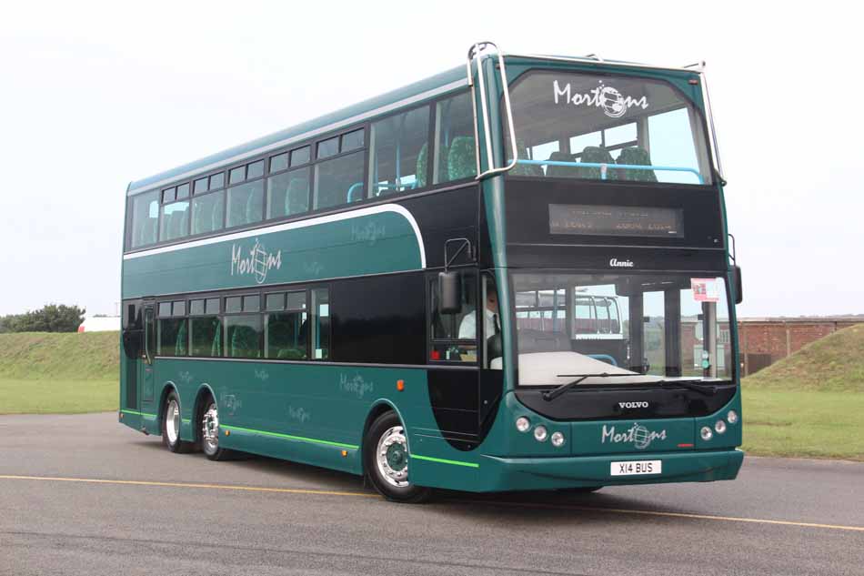 Mortons Volvo B9TL East lancs X14BUS