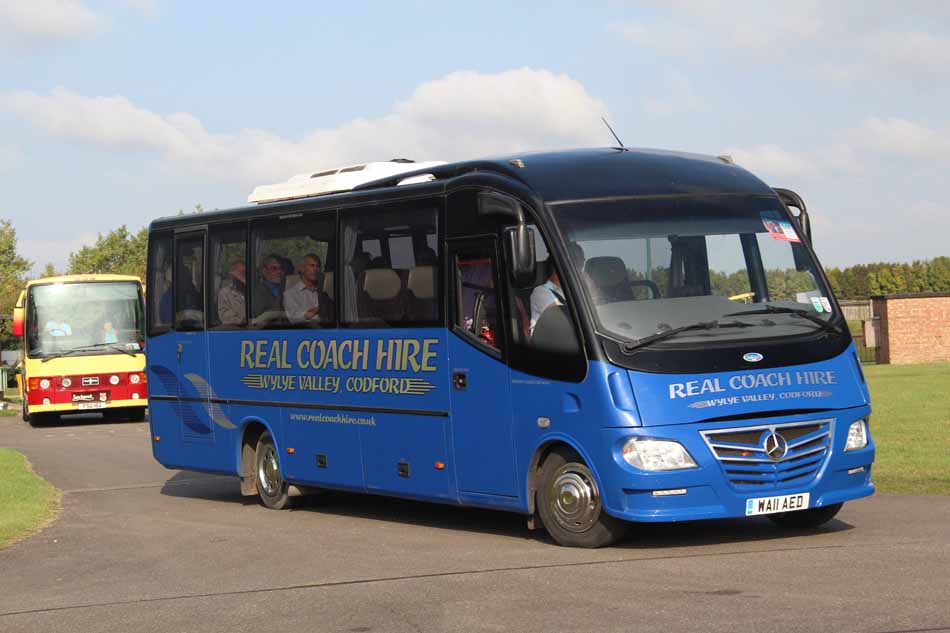 Real Coach Hire Mercedes 816D Sitcar WA11AEC