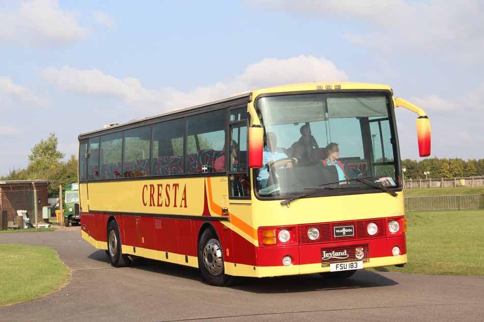 Cresta Leyland Tiger Van Hool FSU183