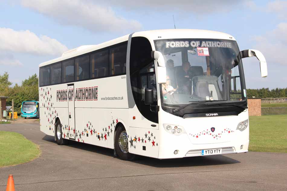 Fords of Althorne Scania OmniExpress YT13YTY