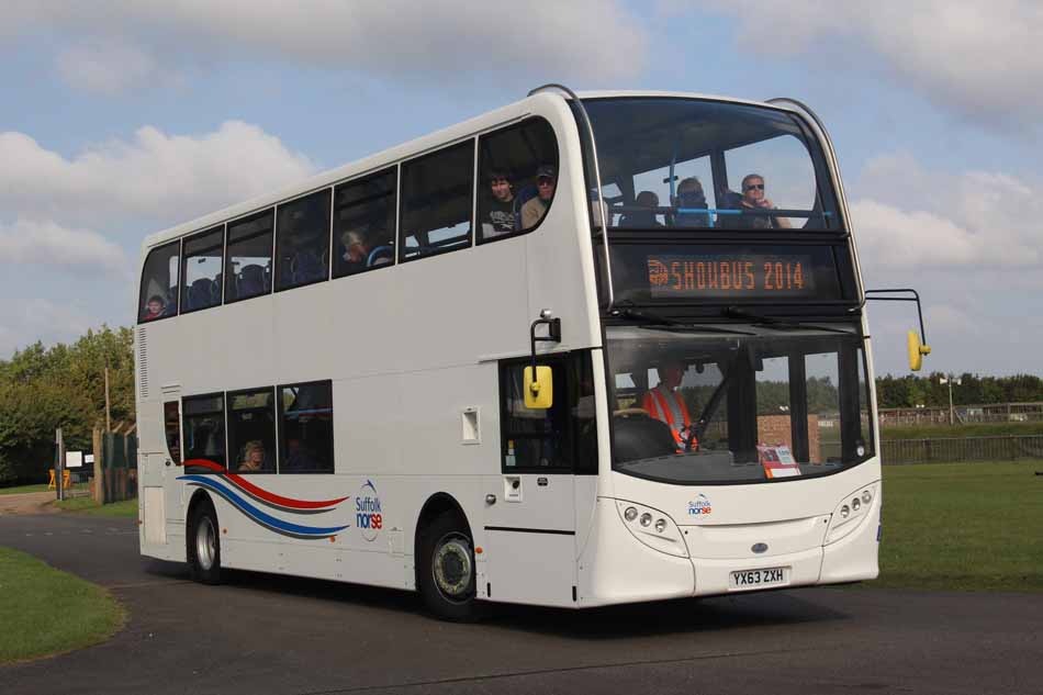 Suffolk Norse Alexander Dennis Enviro400 YX63ZXH