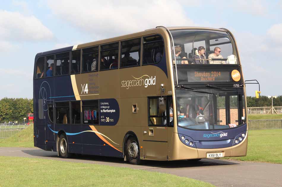 Stagecoach Gold Scania N230UD ADL Enviro400 15750