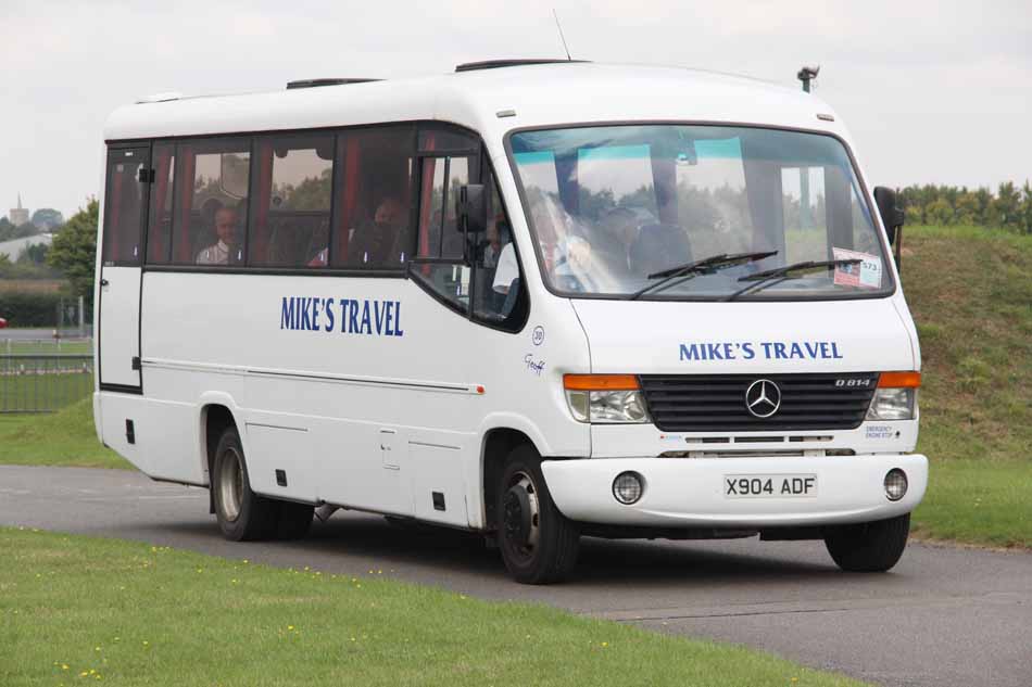 Mikes Travel Mercedes O814D Plaxton Cheetah 30