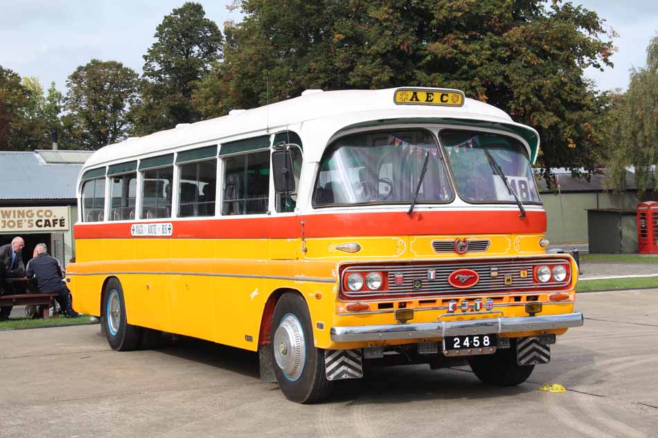 Malta Route Bus Bedford SB Debono 2458