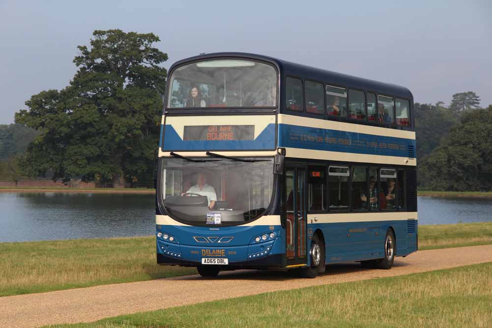 Delaine Volvo B5TL Wright 159