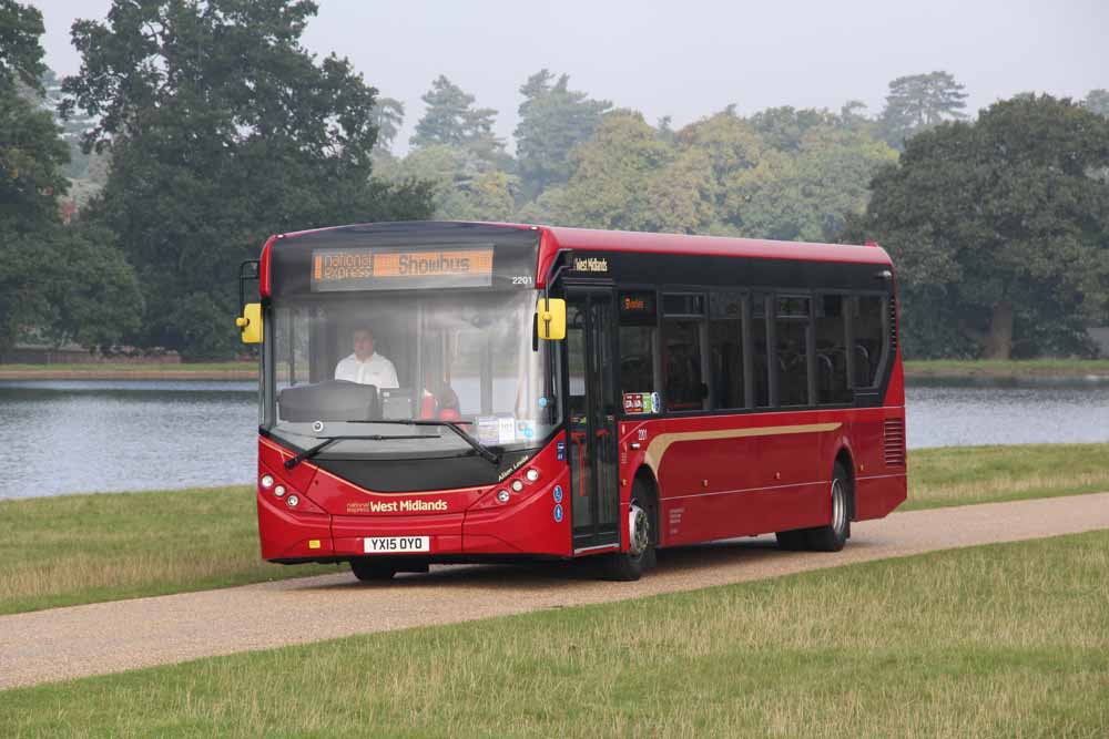 National Express West Midlands ADL Enviro200 MMC 2201