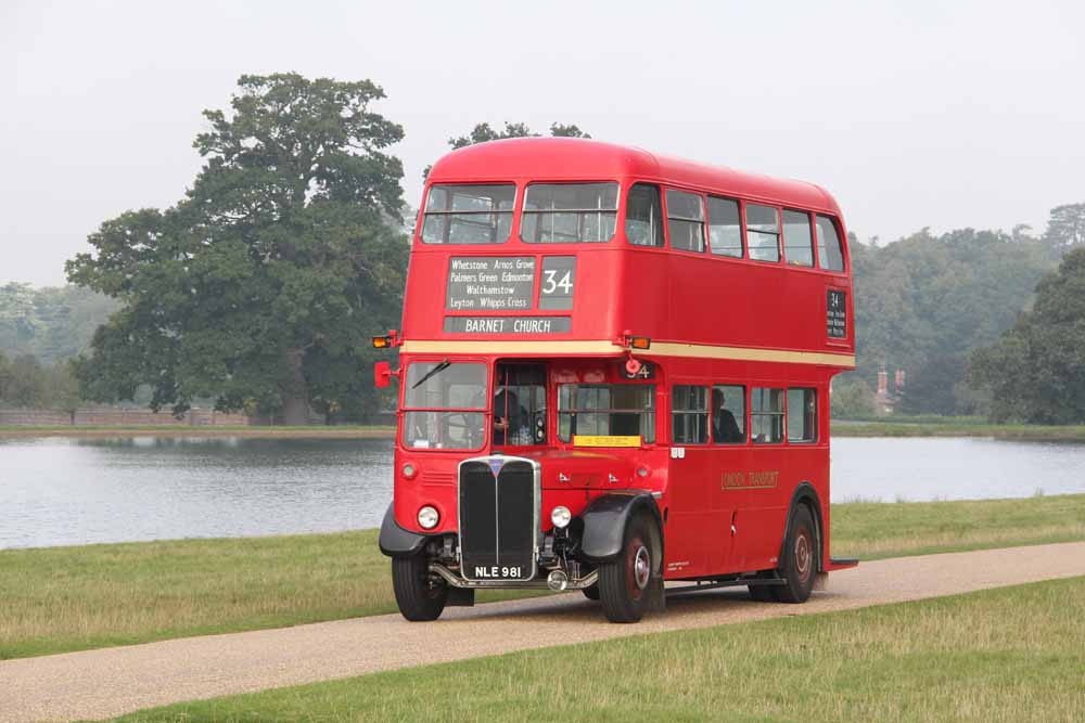 London Transport AEC Regent 3RT Park Royal RT4317