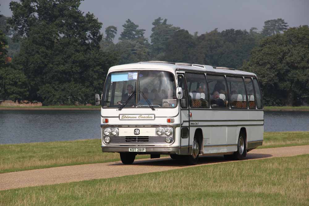 Eldersons Coaches Bedford YRQ Plaxton Panorama Elite KDT381P