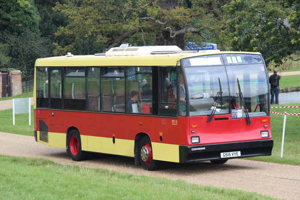 London Buses Dennis Dart Duple Dartline DT15