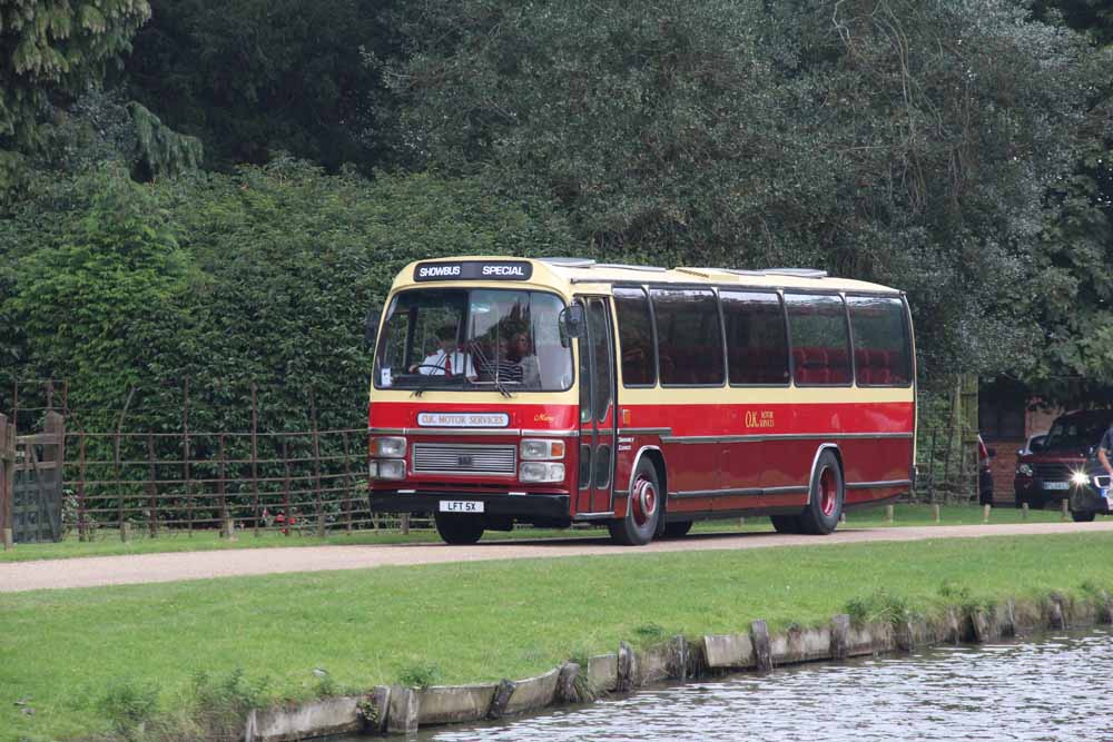 OK Motor Services Leyland Tiger Plaxton Supreme LFT5X