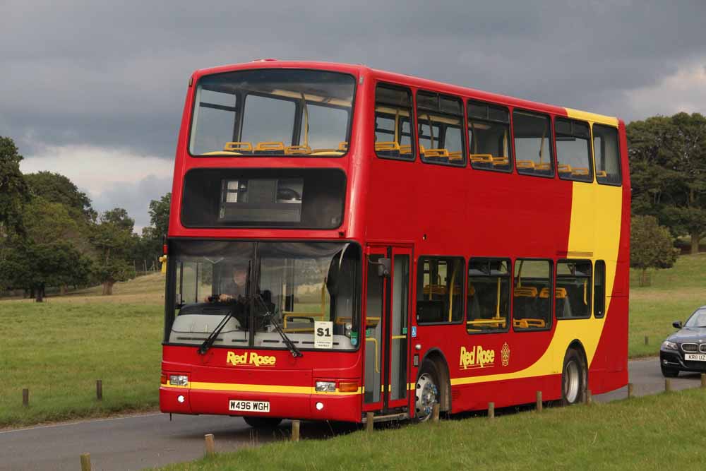 Red Rose Volvo B7TL Plaxton President W496WGH