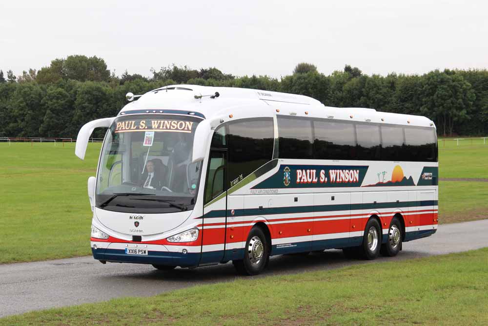 Paul S Winson Scania K410EB Irizar i6 XX16PSW