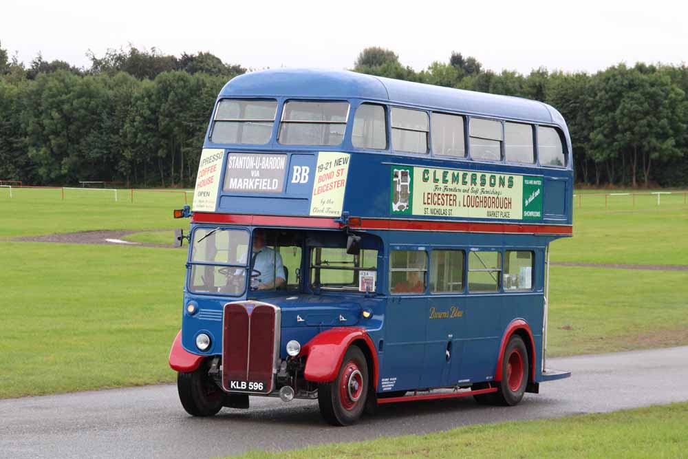 Browns Blue AEC Regent 3RT Weymann KLB596