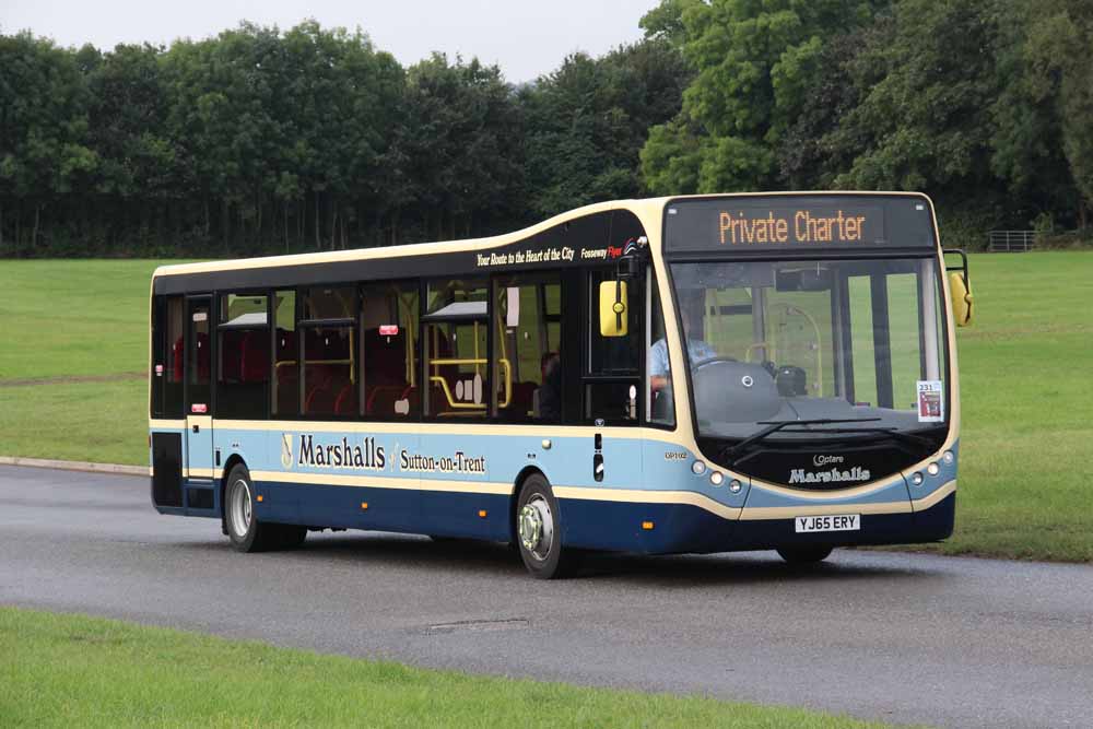 Marshalls Optare MetroCity OP102