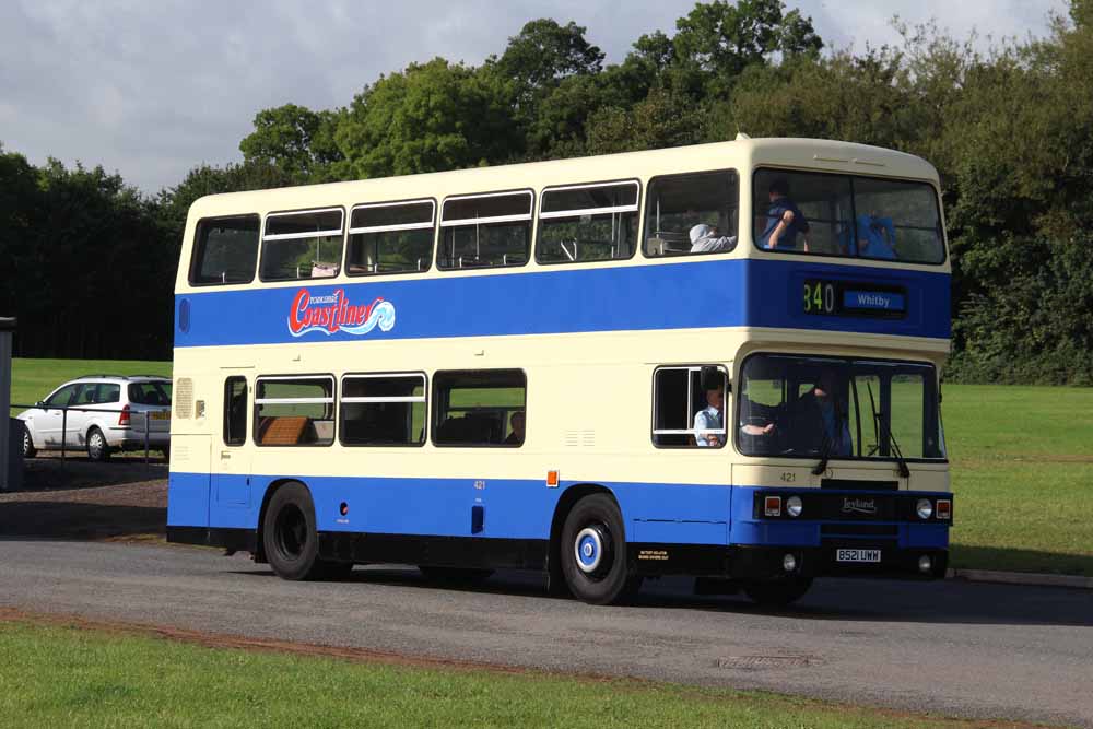 Yorkshire Coastliner Leyland Olympian ECW 421