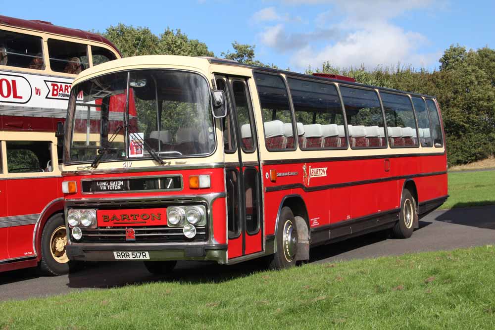 Barton Bedford YMT Plaxton Supreme 517