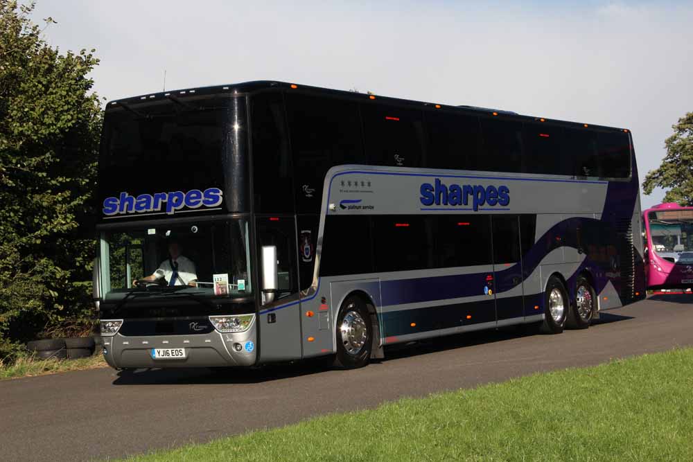 Sharpes Van Hool Astromega YJ16EOS