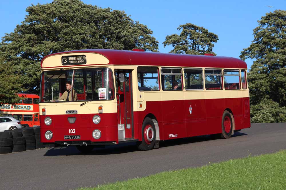 Burton Corporation Daimler Fleetline Willowbrook 103