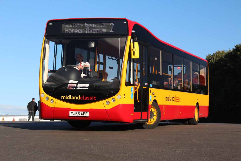 Midland Classic Optare MetroCity 8